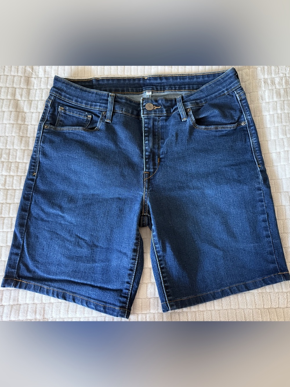 Levi's Denim Jean Shorts Waist 30 Blue